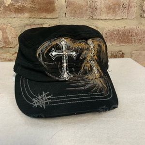 K b ethos Eagle cross biker hat cap